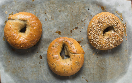 Luftige Bagels mit 2 Zutaten – perfekt für deine ONYX Cookware Heißluftfritteuse