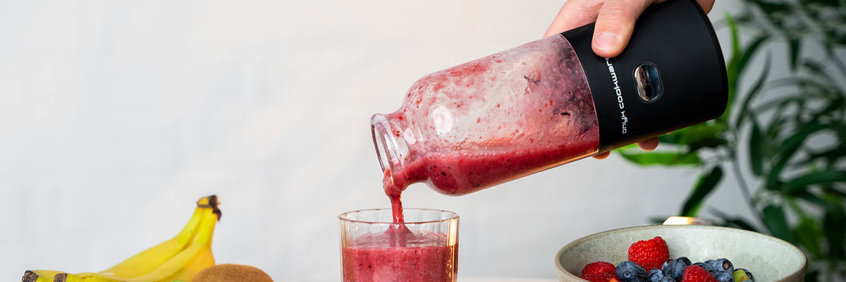 Frisch gepresster Saft unterwegs
