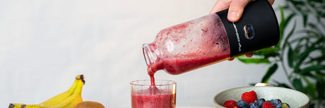 Frisch gepresster Saft unterwegs