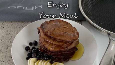 Inspiration - Vegane Schokoladen-Bananen-Pfannkuchen