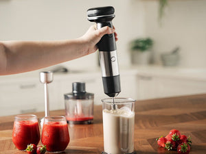 KABELLOSER STABMIXER MIT AKKU - 10