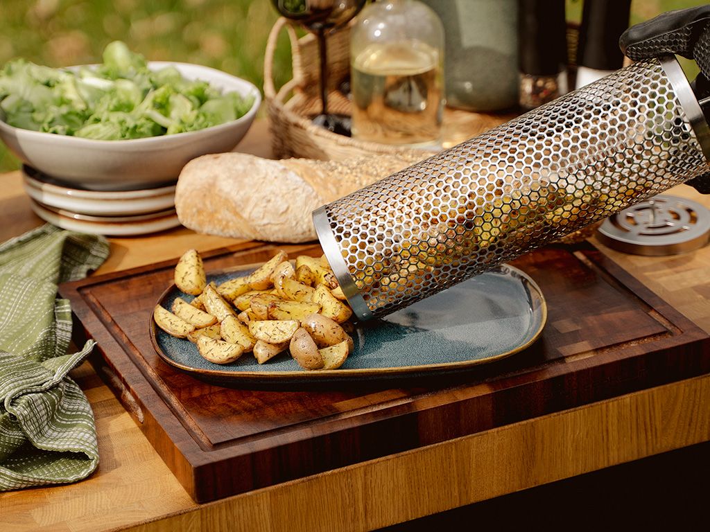 MITTLERER GRILLKORB ZYLINDER – 4 STÜCK - 2