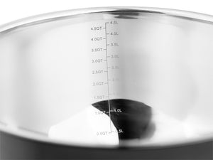 EDELSTAHL-RÜHRSCHÜSSELN – 5000ML - 3