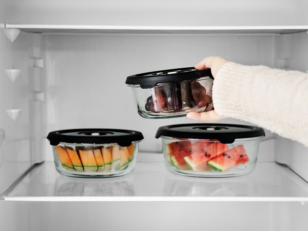 RUNDE VAKUUMGLASBEHÄLTER – 1400ML - 12