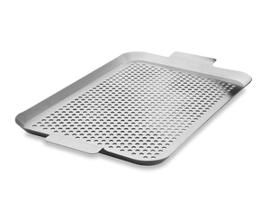 BBQ-SCHALE AUS EDELSTAHL 50×30 CM - 1