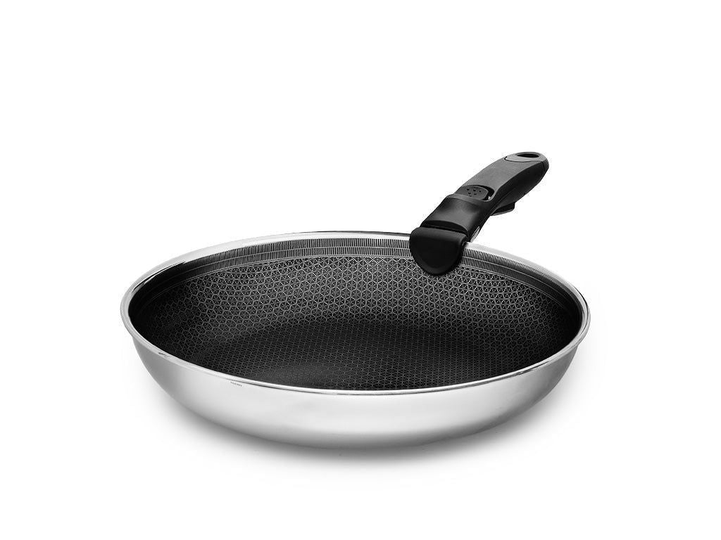 BRATPFANNE MIT ABNEHMBAREM GRIFF 26CM SET - 1
