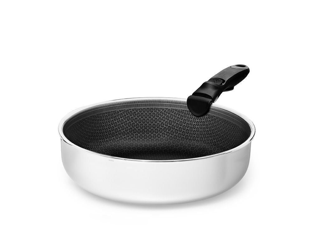SAUTÉPFANNE MIT ABNEHMBAREM GRIFF 26CM SET - 1