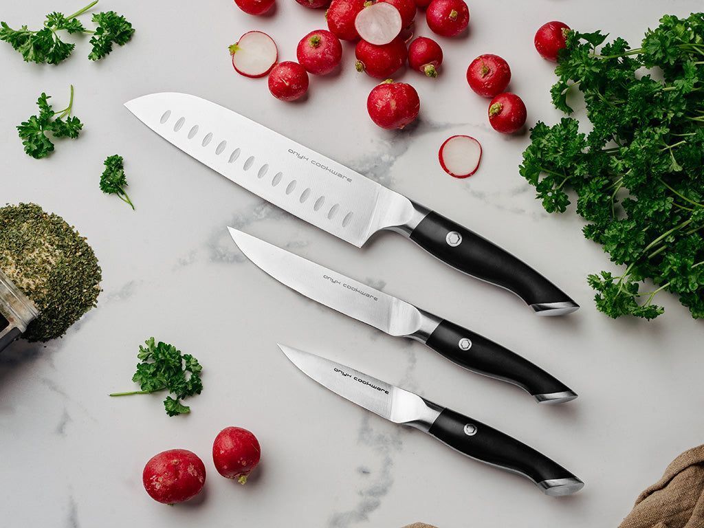 3-STÜCK SANTOKU-UNIVERSAL-SCHÄLMESSERSET - 4