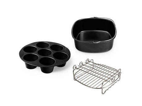 HEISSLUFTFRITTEUSE ZUBEHÖR 3-PACKUNG - 8L - 1