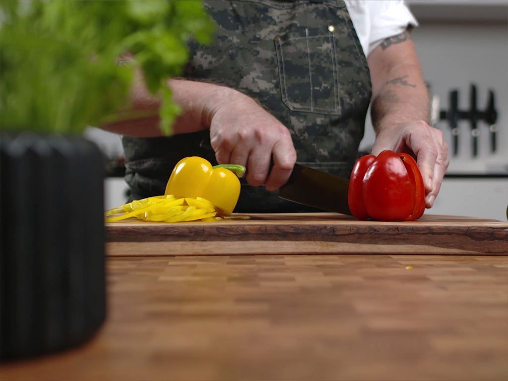 SANTOKU GEMÜSEMESSER 18CM - 8